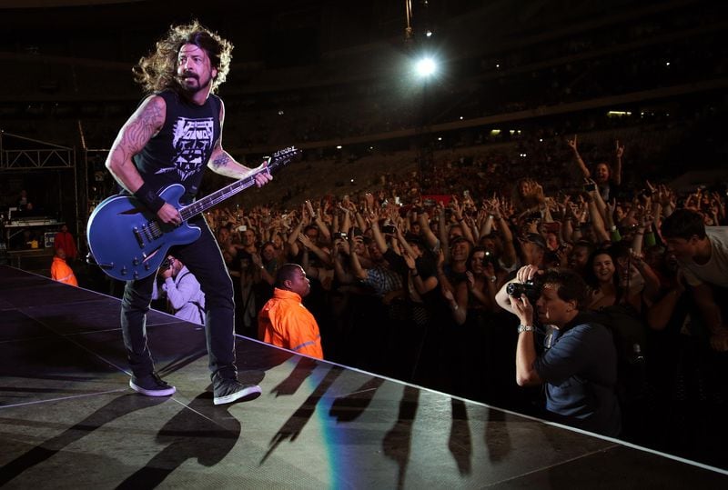 Foo Fighters Performs in Cape Town