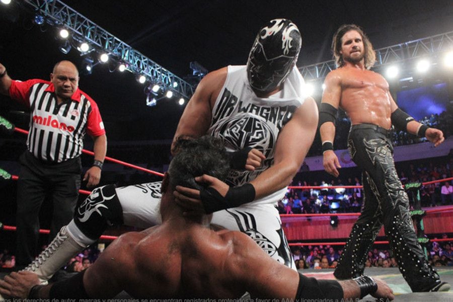 La lucha libre de la AAA llega a Space La Tercera