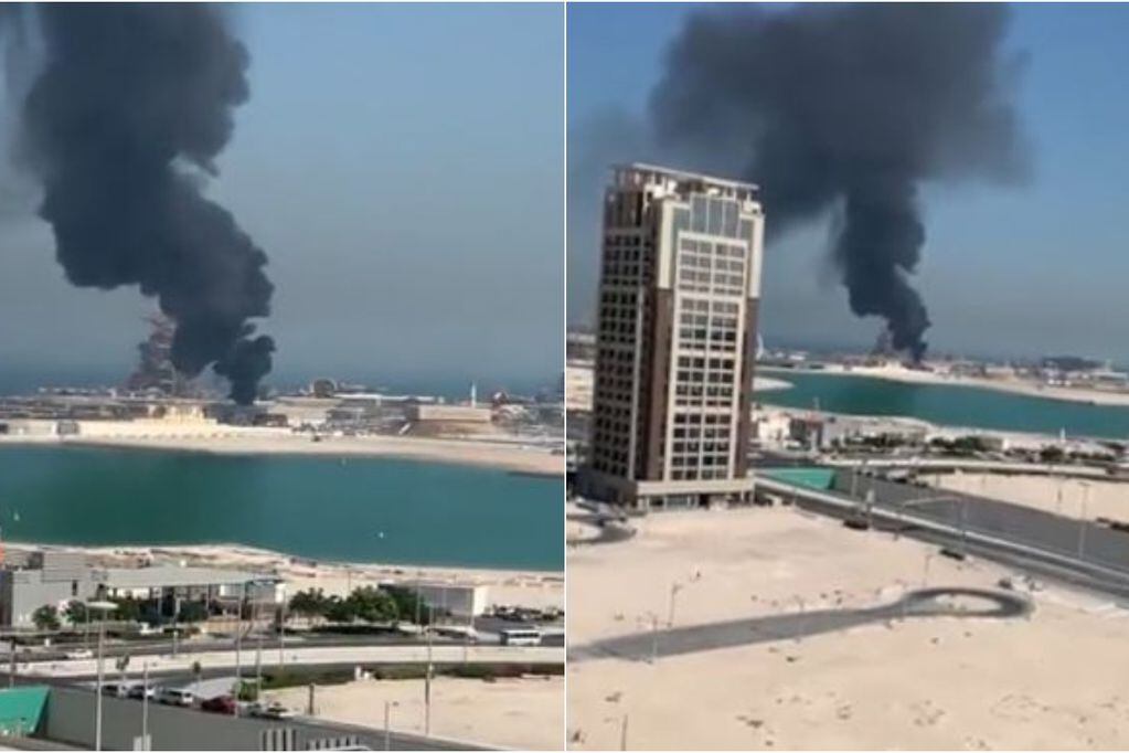 Incendio Qatar