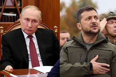 Zelenski y Putin: Winter is coming