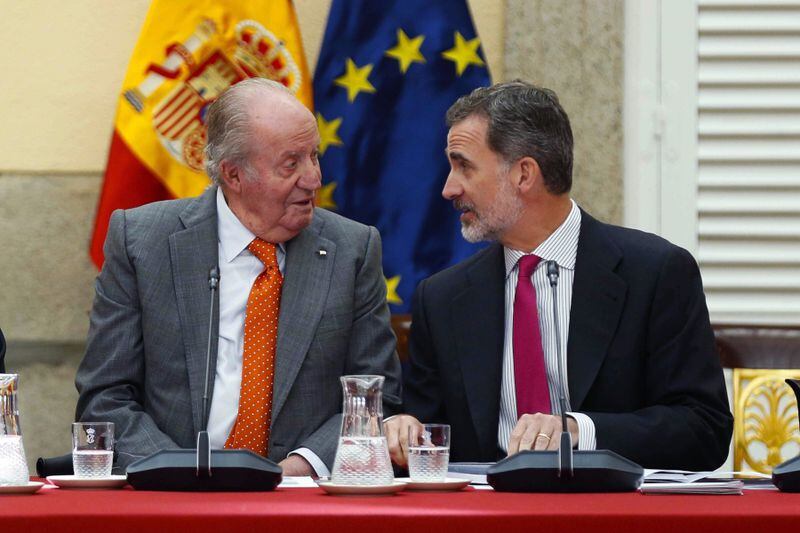 Juan Carlos y Felipe VI