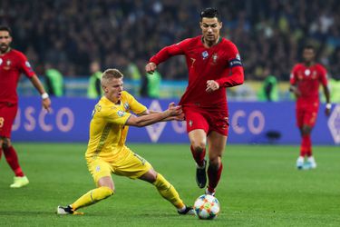Ucrania amarga a Portugal y clasifica a la Eurocopa en el día del gol 700 de Cristiano