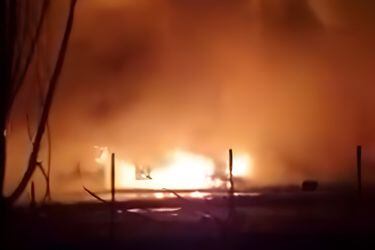 Ataque incendiario dejó maquinarias y camiones destruidos en Angol: antisociales amenazaron con armas a trabajadores