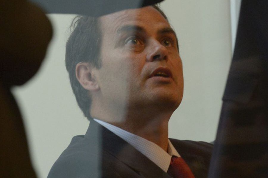 ¿Por qué Mauricio Peña estuvo esposado en su última audiencia? La Tercera