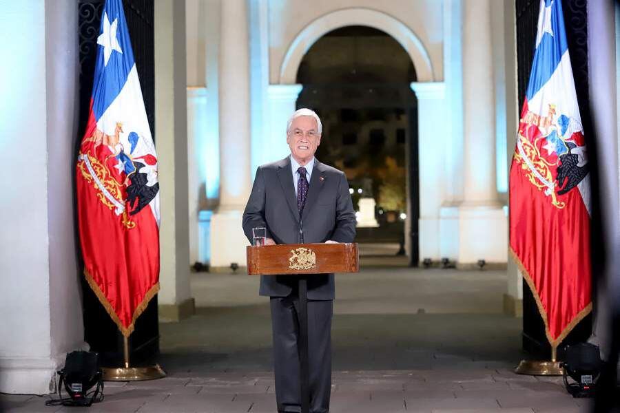 CADENA NACIONAL SEBASTIAN PIÑERA