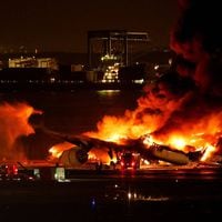 Airbus A350: cómo escaparon los pasajeros del avión incendiado en aeropuerto de Japón