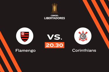 Flamengo vs. Corinthians, 20.30 horas
