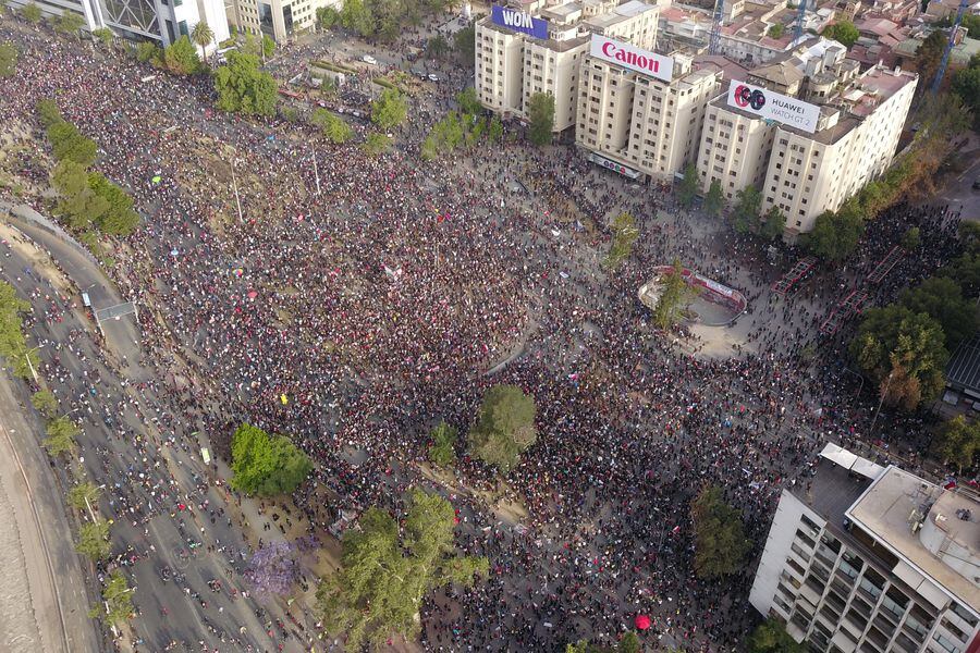 Incidentes en Plaza Italia