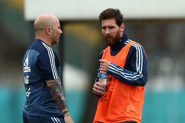 SAMPAOLI Y MESSI