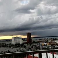 Este timelapse muestra cómo llegó la tormenta tropical Gordon a Florida