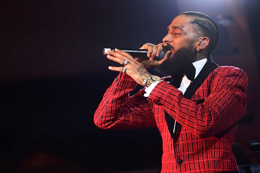 Grammy-nominated US rapper Nipsey Hussle fatally shot