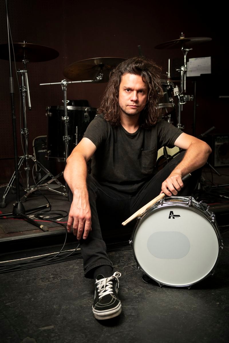 Diego Fuchslocher, baterista chileno. Fotografía de Jaime Valenzuela.