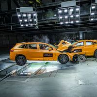Mercedes-Benz radiografía el primer test de choque con Rayos X 
