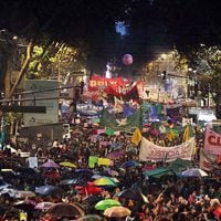 Miles marchan en Argentina contra la violencia machista y a favor de legalización del aborto