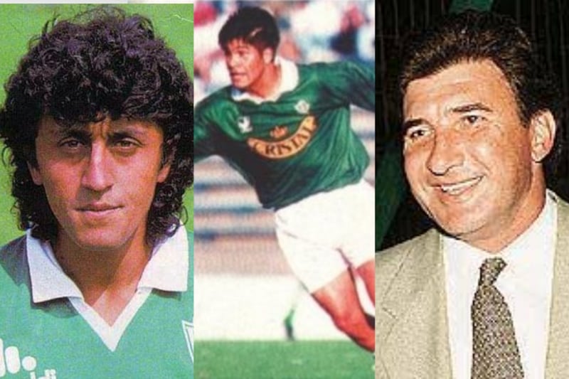 Cristián Flores, Reinaldo Navia y Jorge Luis Siviero coincidieron con Jorge Almirón en Santiago Wanderers.