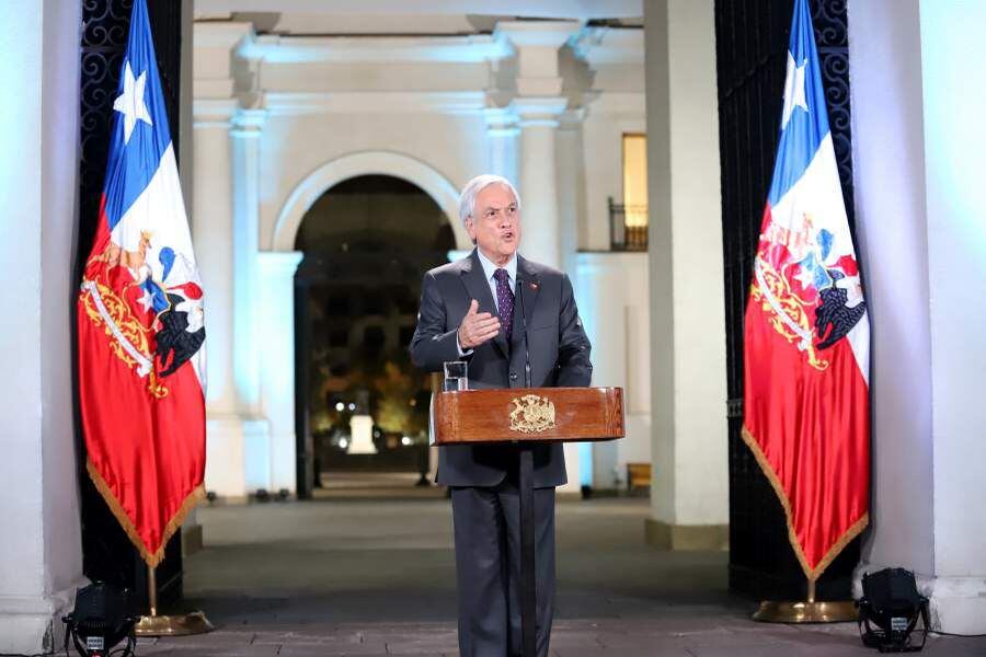 CADENA NACIONAL SEBASTIAN PIÑERA