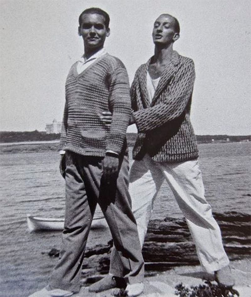 Federico García Lorca y Salvador Dalí.