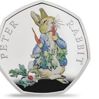 Reino Unido lanza nuevas monedas de Peter Rabbit y sus amigos