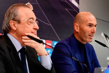 Zinedine Zidane, Floentino Pérez