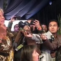 Así fue el tenso momento entre Raquel Argandoña y Jani Dueñas tras su show en Viña 2019