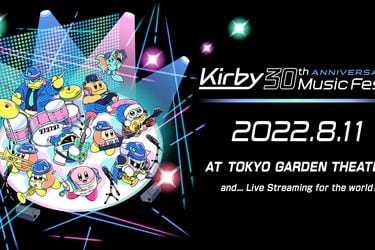 La próxima semana se realizará el concierto online por el 30° aniversario de Kirby