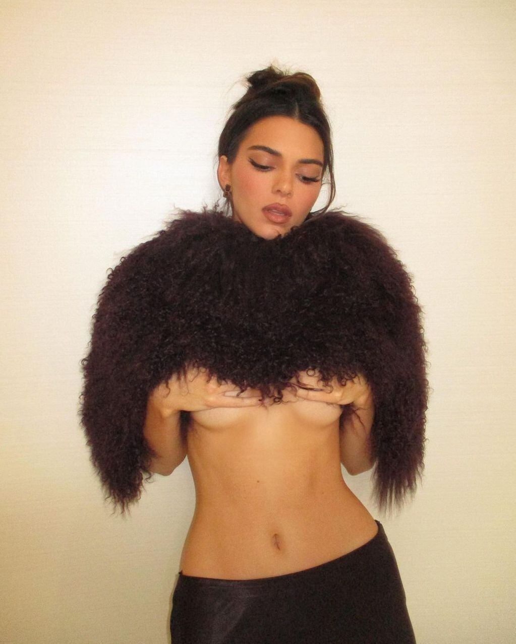 Kendall Jenner vía Instagram .