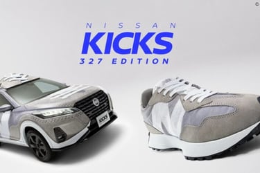 Nissan Kicks 327 Edition: Cuando una zapatilla se convierte en un SUV