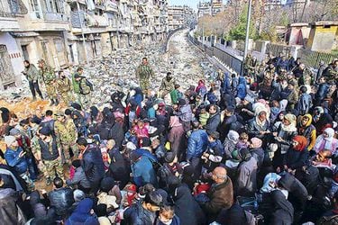 Residentes sirios, Alepo