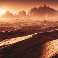 ¿Cómo explorar volcanes en Marte? Científicos de Italia, Japón y Chile buscan la respuesta en la geofísica nuclear