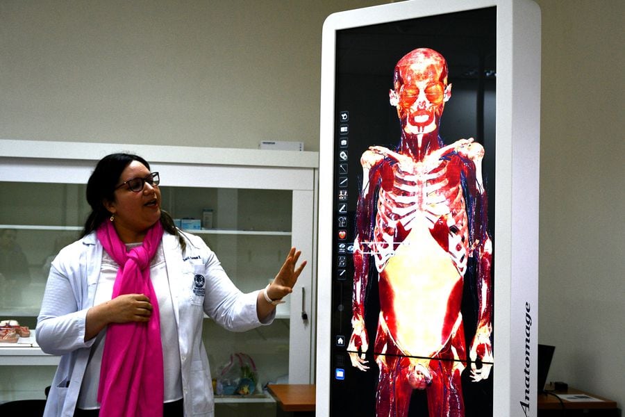 New technology for medical education: digital anatomical tables