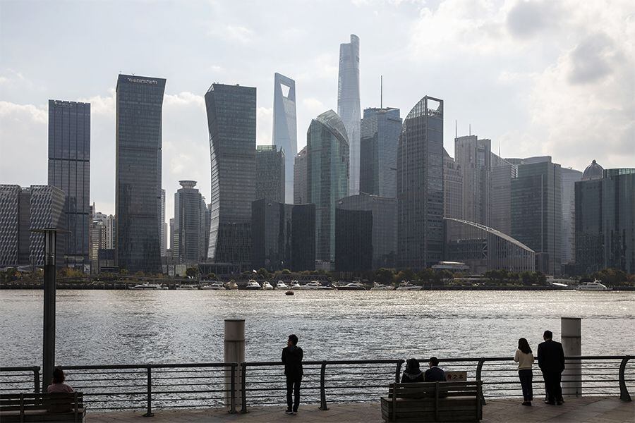 Views of Shanghai's Financial District as Confusion Heightens Amid Push to Increase Private Credit
