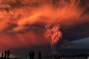 Volcán Calbuco, erupción, explosión