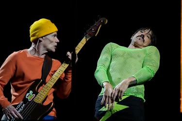 Red Hot Chili Peppers dará dos shows en el Movistar Arena de Santiago