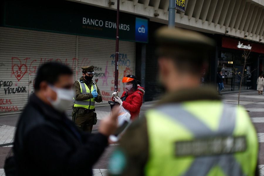 Balance Carabineros medidas sanitarias: toque de queda, cuarentena