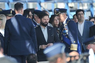 El Presidente de la República, Gabriel Boric Font, participa de la ceremonia del 94° aniversario de la Fuerza Aérea de Chile.