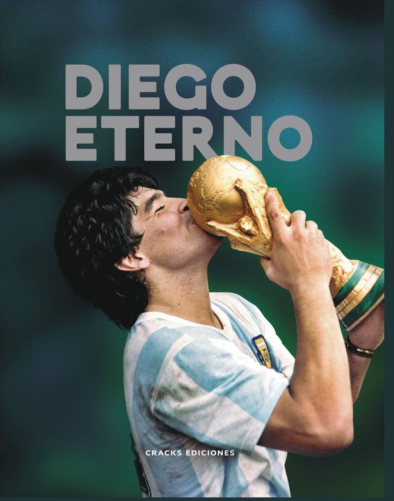 La portada de Diego Eterno, el libro dedicado a Maradona.