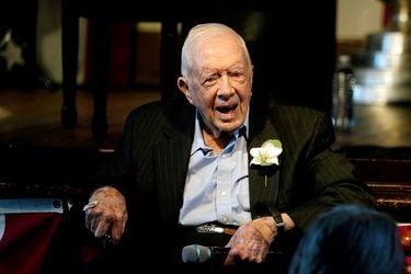 El expresidente de EEUU Jimmy Carter comienza a recibir cuidados paliativos en su domicilio