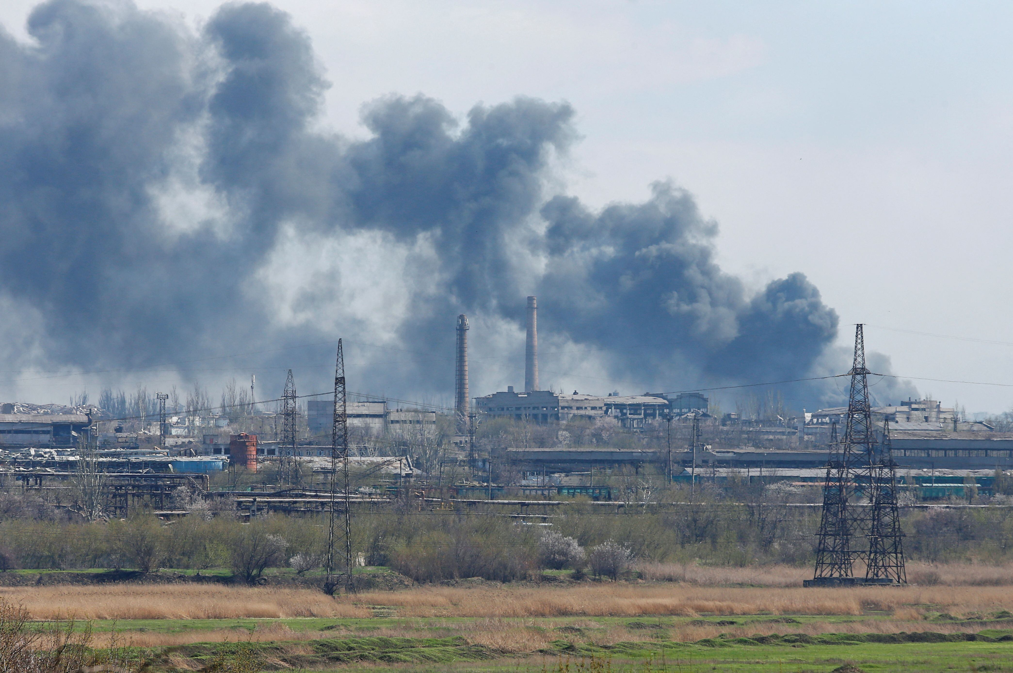 Azovstal, la planta siderúrgica convertida en último bastión de la  resistencia en Mariupol - La Tercera