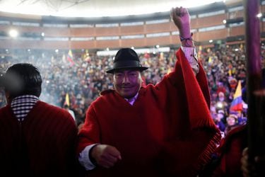Leonidas Iza, el líder indígena que le dobló el brazo al gobierno de Lasso en Ecuador