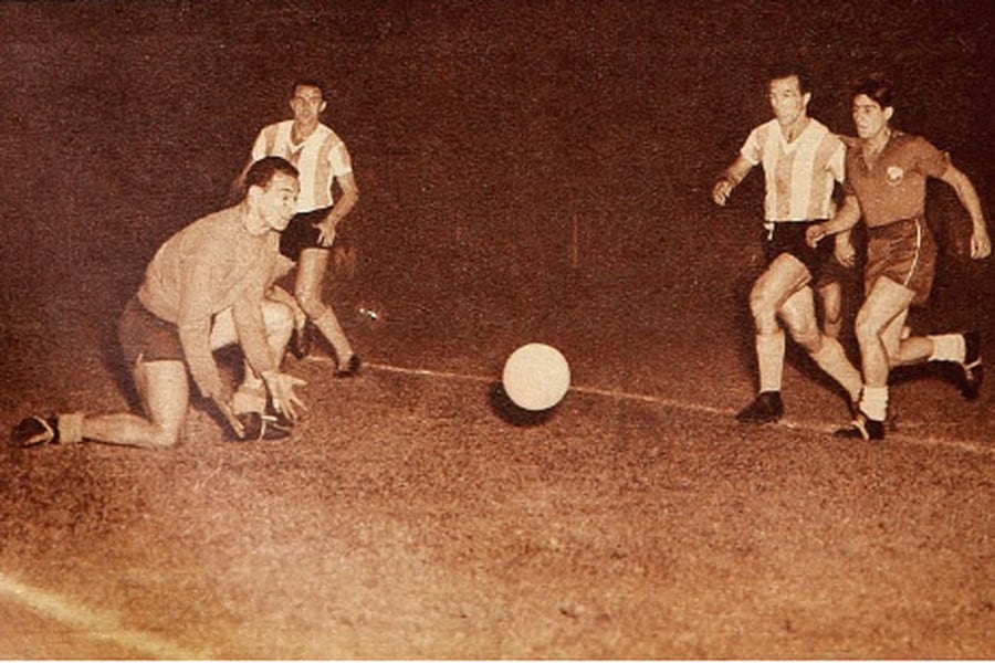 Chile-Argentina, campeonato sudamericano 1955. La Tragedia del Estadio Nacional