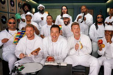 The Backstreet Boys and Jimmy Fallon