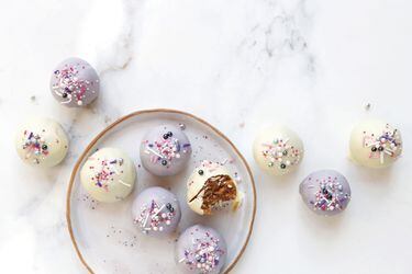 Trufas de bizcocho