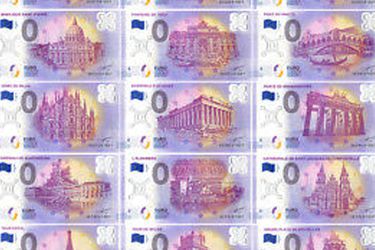 billete 0 euro