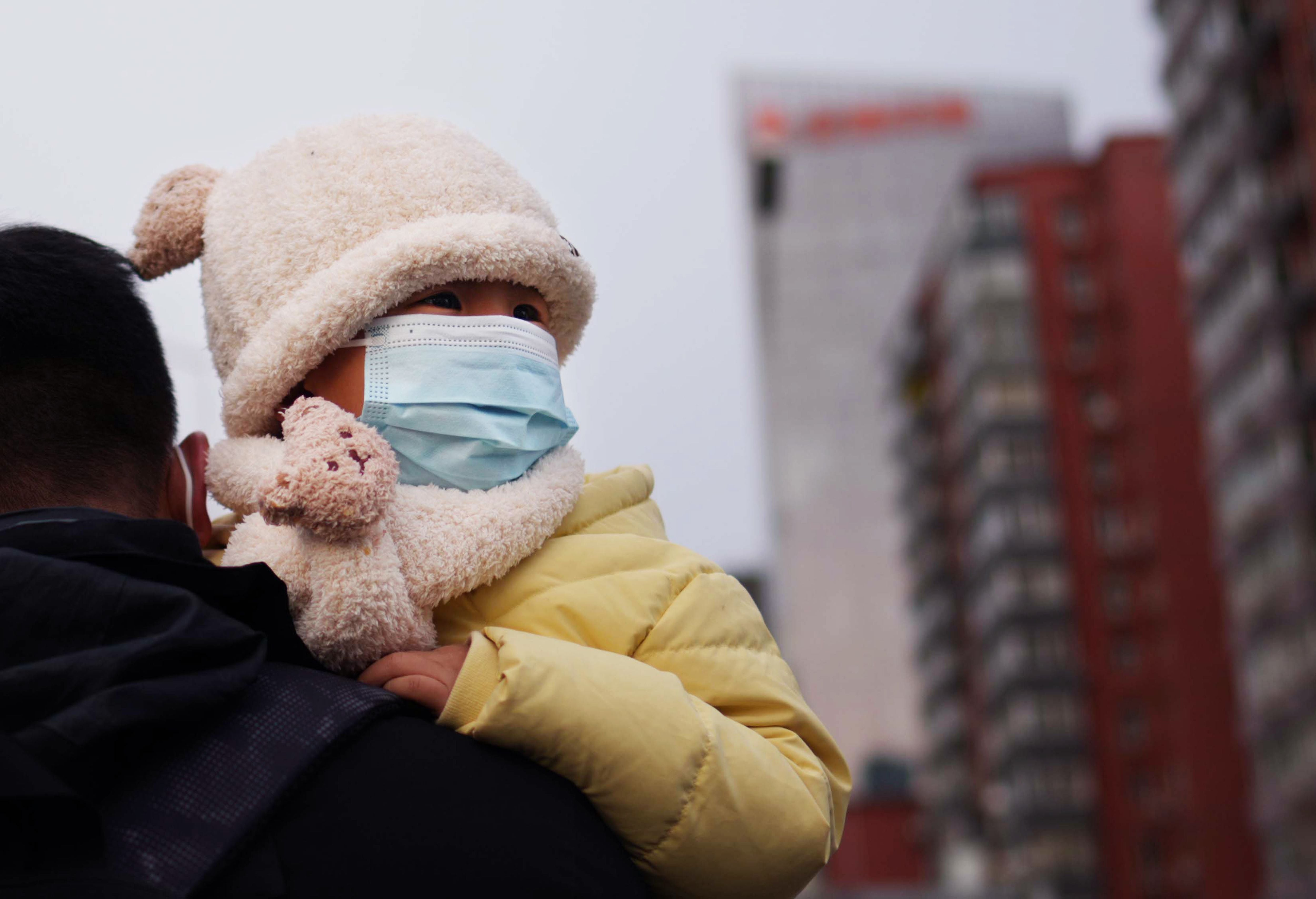 Novel Coronavirus / face mask in Beijing, China