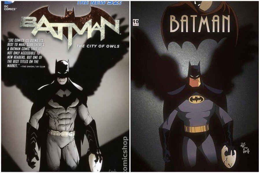 10 portadas de los cómics de Batman en el estilo de la serie animada - La  Tercera