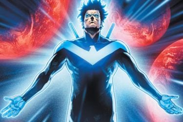 Nightwing está al centro del “nuevo amanecer del universo DC” en la portada para el último número de  Dark Crisis on Infinite Earths