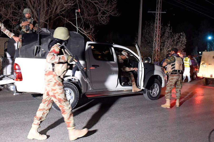 ataque a academia policial en Pakistán