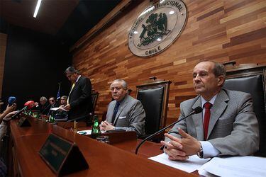 Se realiza sesión ordinaria del Pleno del Tribunal Constitucional para escuchar los alegatos por recurso presentado por diputados y senadores de Chile Vamos