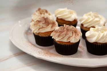 Snacks sanos: cupcake de tiramisú y alfa cookies