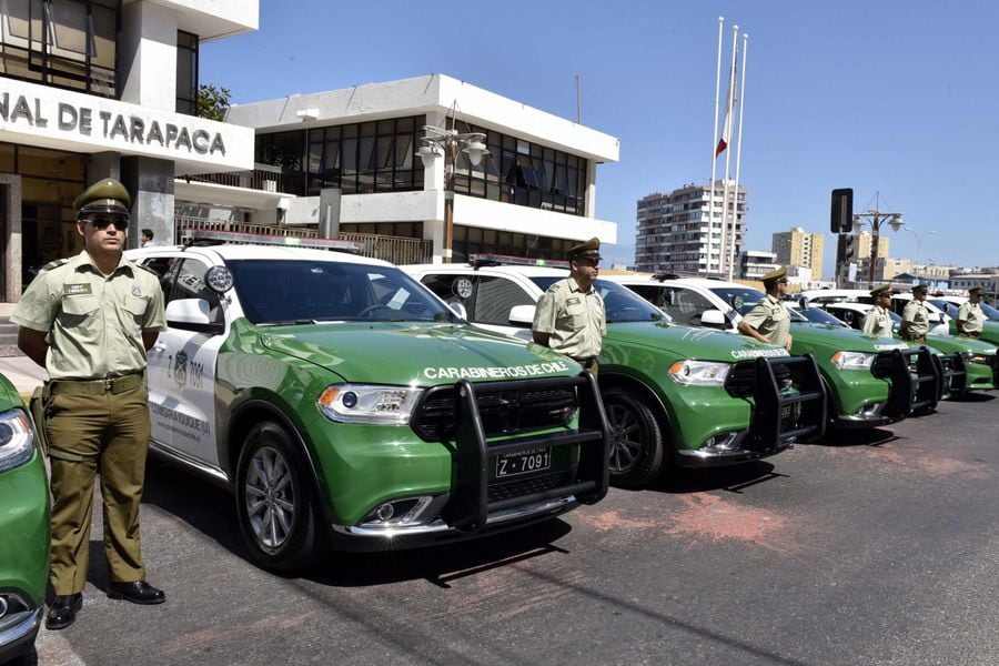 Vehículos policiales Dodge Durango de Carabineros de Chile